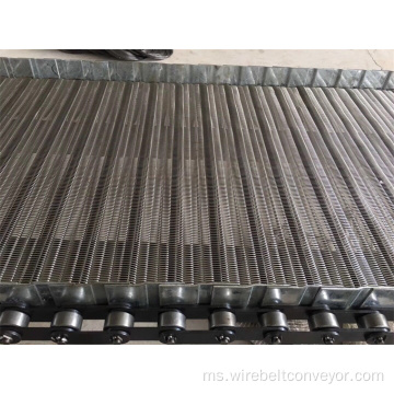 Chain Link Wire Fryer Conveyor Belt